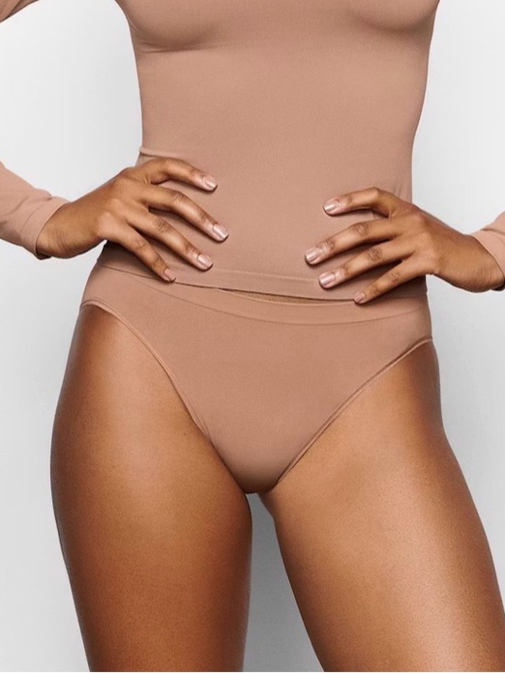 SKIMS Soft Smoothing Seamless Brief 2 Pack Sienna Size M NWT Shapewear Panties